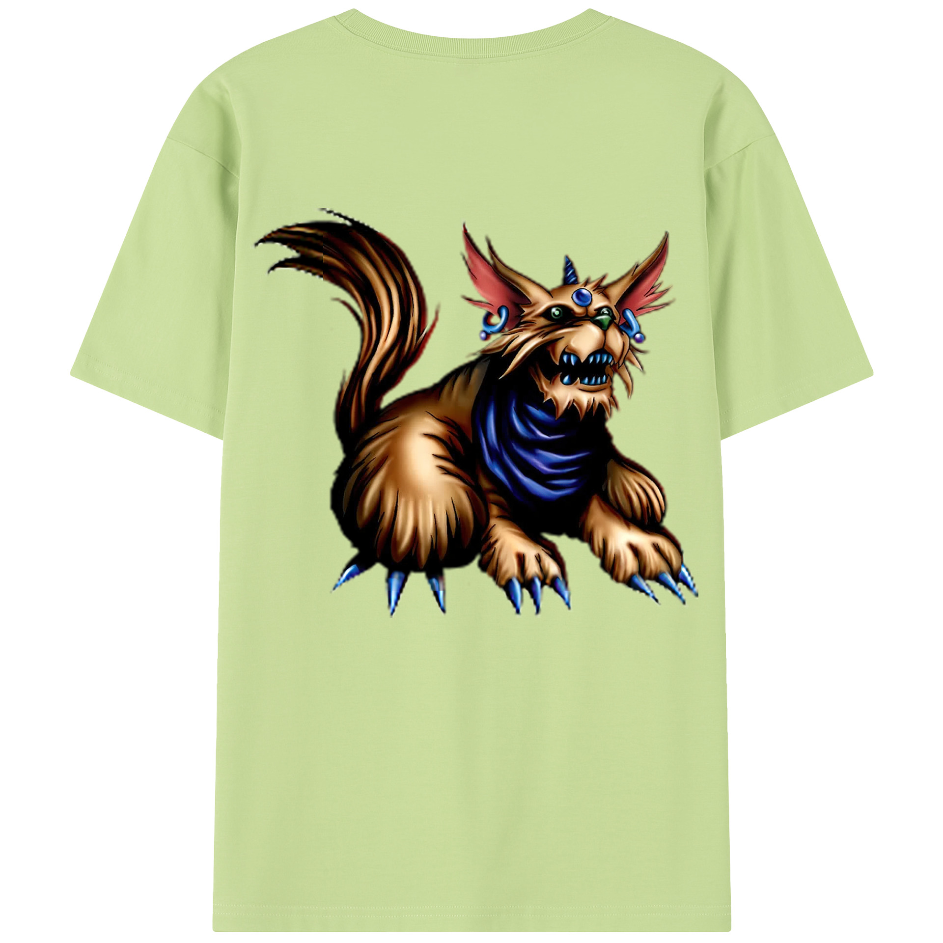 （画像用） 遊☆戯☆王 Yu-Gi-Oh! 綿100％半袖Tシャツ（背面プリント）